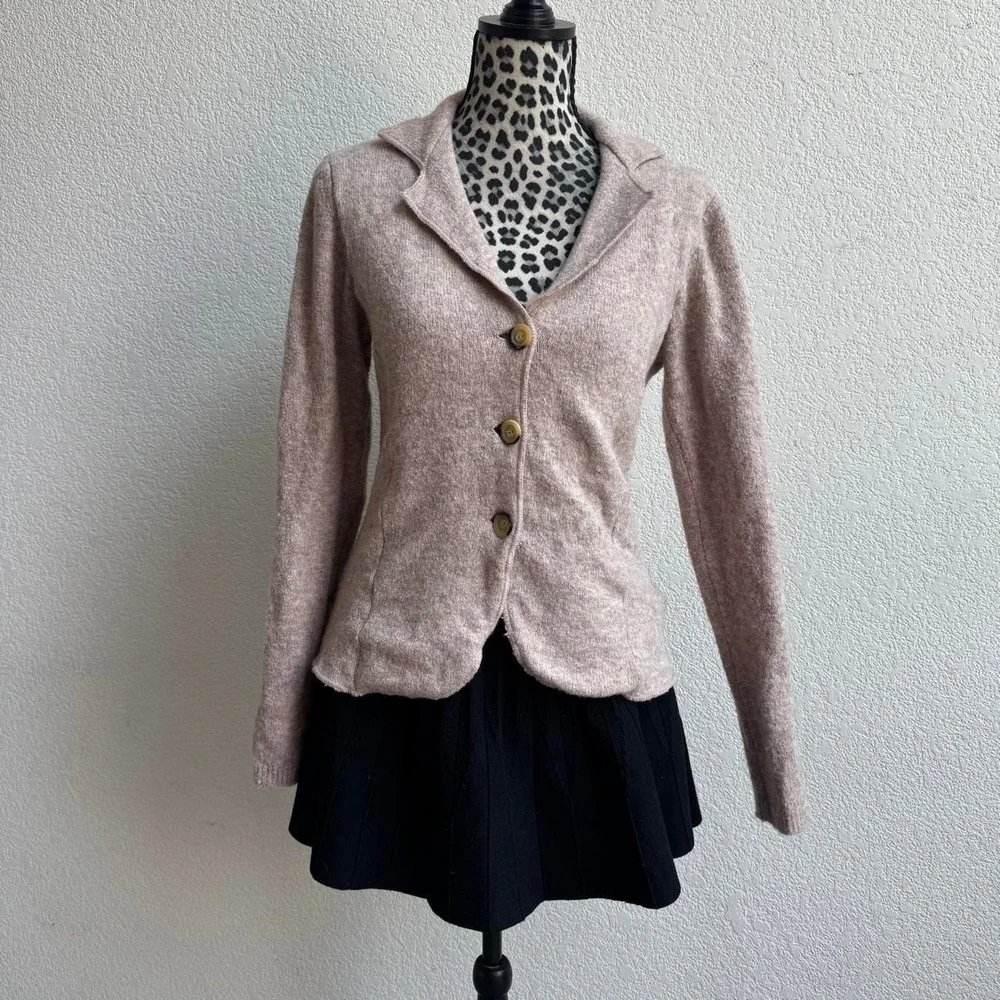 Alpha Massimo Rebecchi light pink Cardigan Sweater